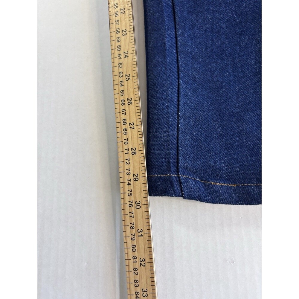 Vintage SFO San Francisco Overall Jeans Made USA NWT W48 L30 Blue - Picture 11 of 13